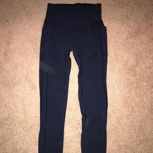 Navy blue all the right places tight